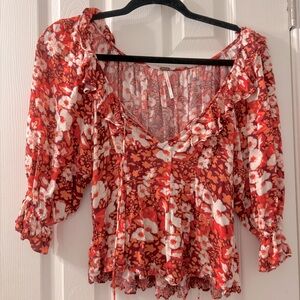Free people blouse - never worn!